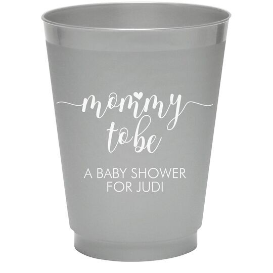 Mommy to Be Colored Shatterproof Cups